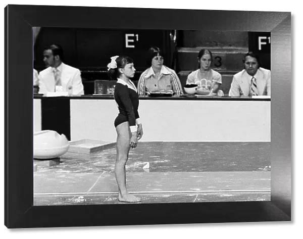 The 1976 Summer Olympics in Montreal, Canada. Pictured, Maria Filatova of Russia