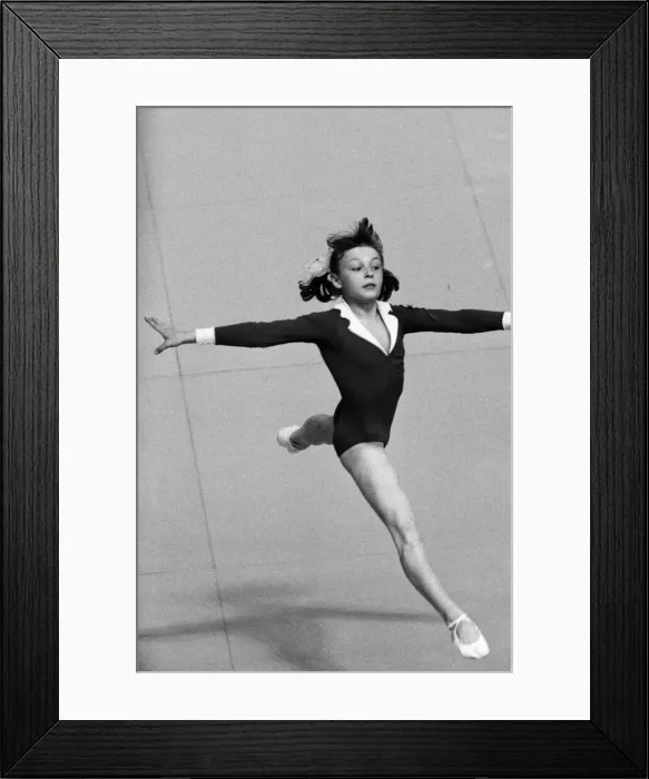 Framed Print : The 1976 Summer Olympics in Montreal, Canada. Pictured, Maria Filatova of Russia Framed Print : The 1976 Summer Olympics in Montreal, Canada. Pictured, Maria Filatova of Russia