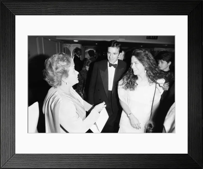 Framed Print : Mirror British Music Video Awards, London, Tuesday 6th October 1987 Framed Print : Mirror British Music Video Awards, London, Tuesday 6th October 1987