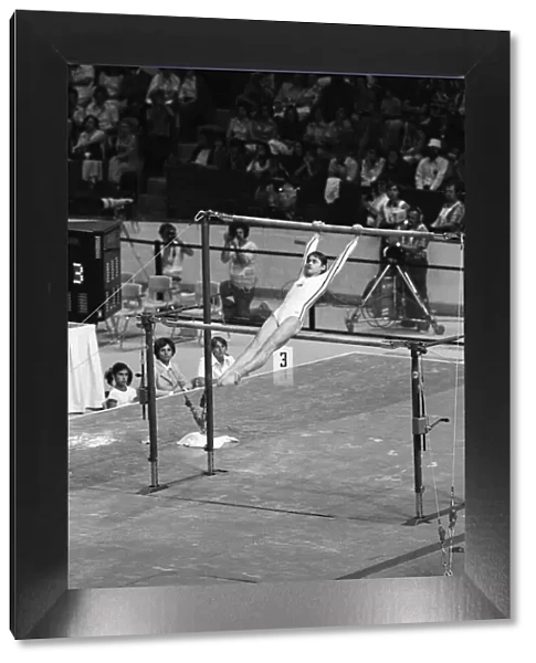 The 1976 Summer Olympics in Montreal, Canada. Womens Gymnastics