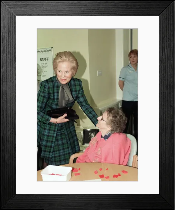 Framed Print : Katharine, Duchess of Kent, officially opens Rowley Regis Hospital, West Midlands Framed Print : Katharine, Duchess of Kent, officially opens Rowley Regis Hospital, West Midlands