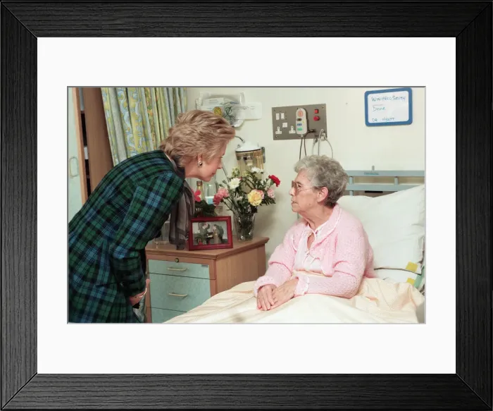 Framed Print : Katharine, Duchess of Kent, officially opens Rowley Regis Hospital, West Midlands Framed Print : Katharine, Duchess of Kent, officially opens Rowley Regis Hospital, West Midlands