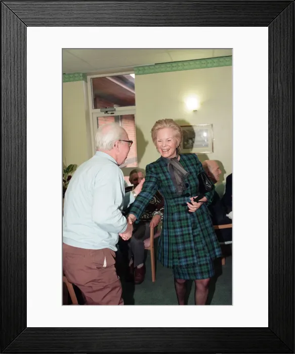 Framed Print : Katharine, Duchess of Kent, officially opens Rowley Regis Hospital, West Midlands Framed Print : Katharine, Duchess of Kent, officially opens Rowley Regis Hospital, West Midlands
