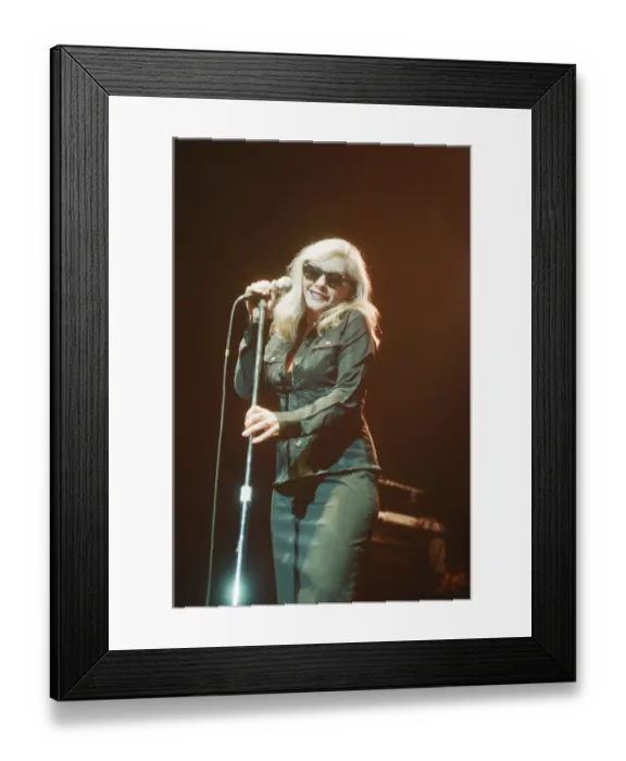 Framed Print : Blondie appear at The Newport Centre Newport, Wales, United Kingdom