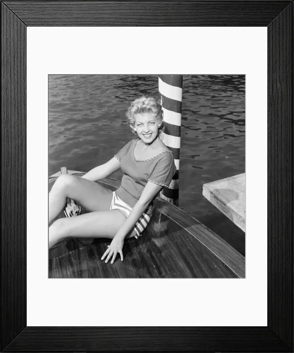 Framed Print : 1956 Venice Film Festival, Italy, Sunday 2nd September 1956 Framed Print : 1956 Venice Film Festival, Italy, Sunday 2nd September 1956