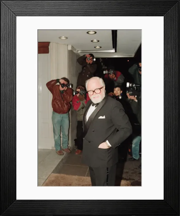 Framed Print : Sir Richard Attenborough arrives for The London Film Critics Circle Awards Framed Print : Sir Richard Attenborough arrives for The London Film Critics Circle Awards