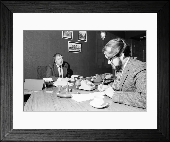 Framed Print : Evening Gazette Newspaper Offices, Circa 1973 Framed Print : Evening Gazette Newspaper Offices, Circa 1973