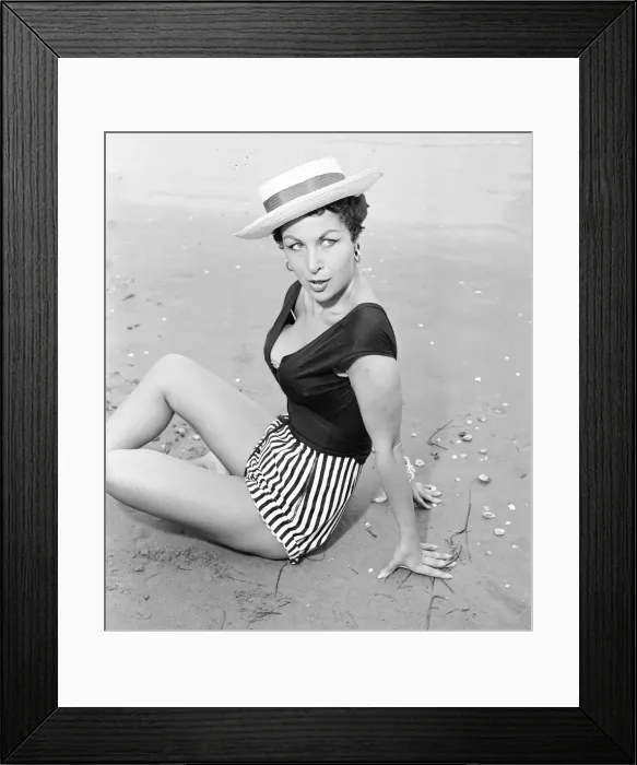 Framed Print : 1956 Venice Film Festival, Friday 31st August 1956. Our Picture Shows Framed Print : 1956 Venice Film Festival, Friday 31st August 1956. Our Picture Shows