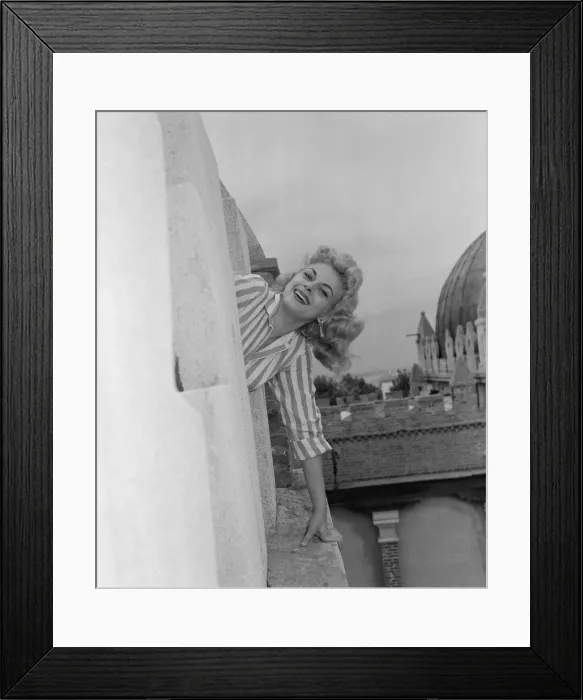 Framed Print : 1956 Venice Film Festival, Friday 31st August 1956. Our Picture Shows Framed Print : 1956 Venice Film Festival, Friday 31st August 1956. Our Picture Shows