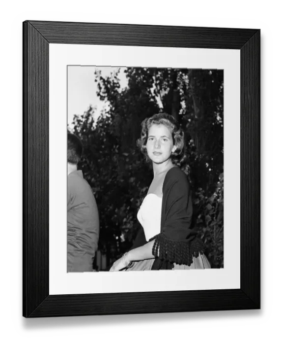 Framed Print : 1956 Venice Film Festival, Friday 31st August 1956. Our Picture Shows