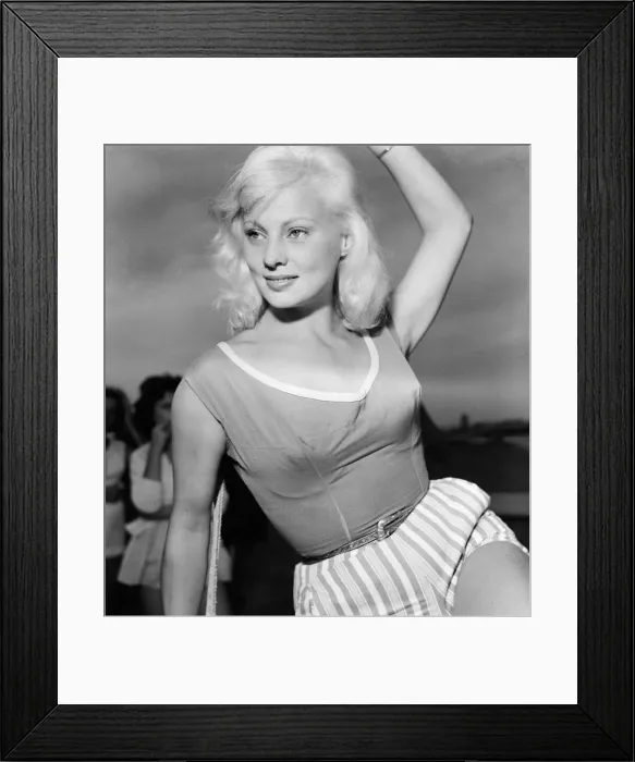 Framed Print : 1956 Venice Film Festival, Friday 31st August 1956. Our Picture Shows