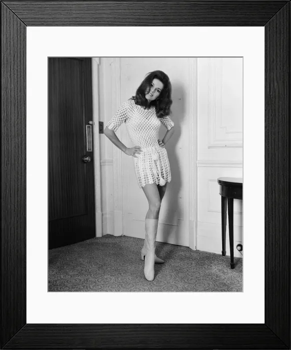 Framed Print : Abbe Lane, American singer and actress, in the UK to star in her own one hour programme Framed Print : Abbe Lane, American singer and actress, in the UK to star in her own one hour programme