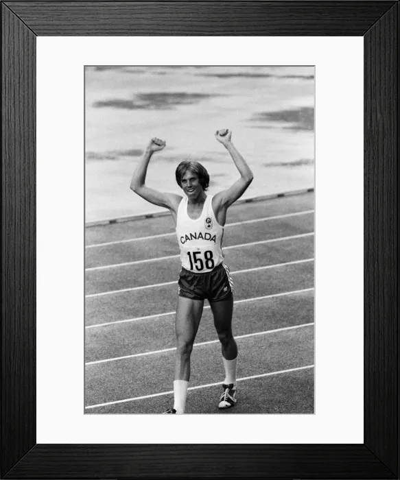 Framed Print : The 1976 Summer Olympics in Montreal, Canada. Pictured, Canadian high jumper Greg Joy Framed Print : The 1976 Summer Olympics in Montreal, Canada. Pictured, Canadian high jumper Greg Joy