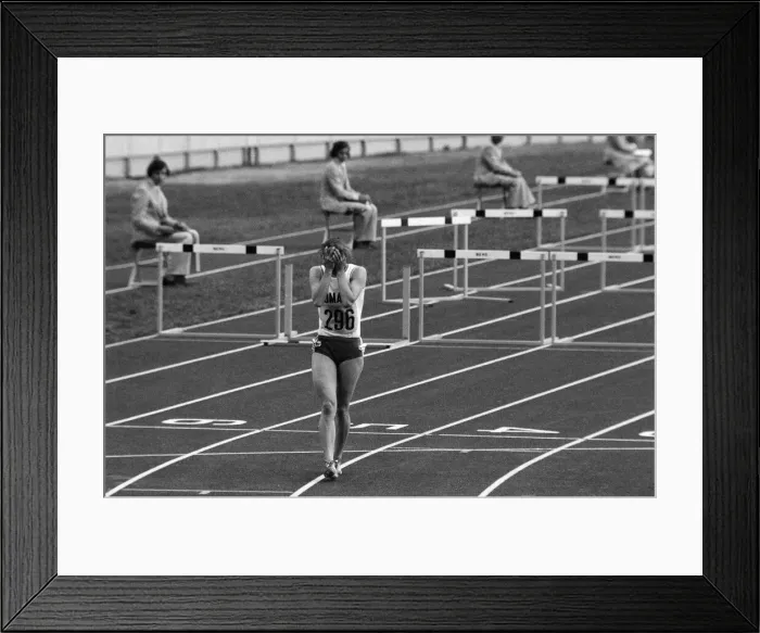 Framed Print : The 1976 Summer Olympics in Montreal, Canada. Pictured, Romania Framed Print : The 1976 Summer Olympics in Montreal, Canada. Pictured, Romania