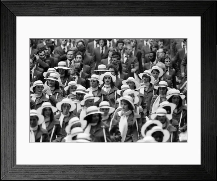 Framed Print : The 1976 Summer Olympics in Montreal, Canada. Pictured, Princess Anne at the opening Framed Print : The 1976 Summer Olympics in Montreal, Canada. Pictured, Princess Anne at the opening