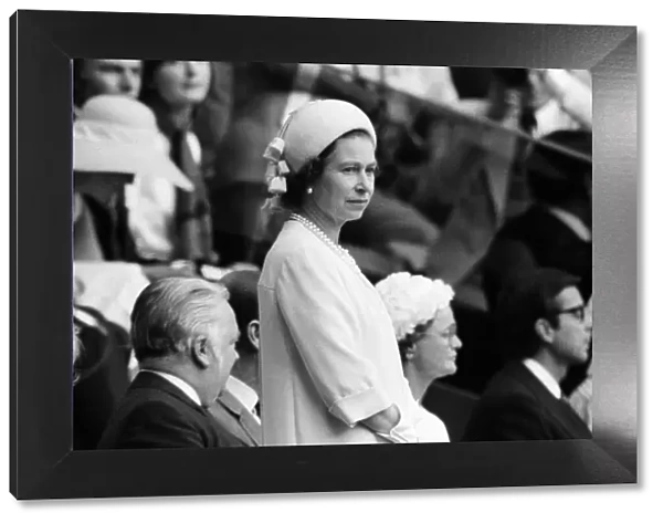 The 1976 Summer Olympics in Montreal, Canada. Pictured, Queen Elizabeth II at the opening
