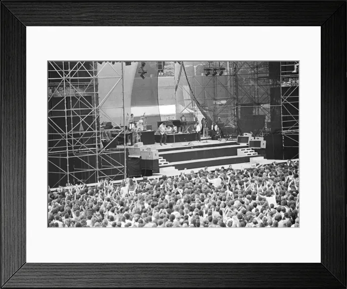 Framed Print : Bruce Springsteen performs at St James Park, Newcastle, United Kingdom Framed Print : Bruce Springsteen performs at St James Park, Newcastle, United Kingdom
