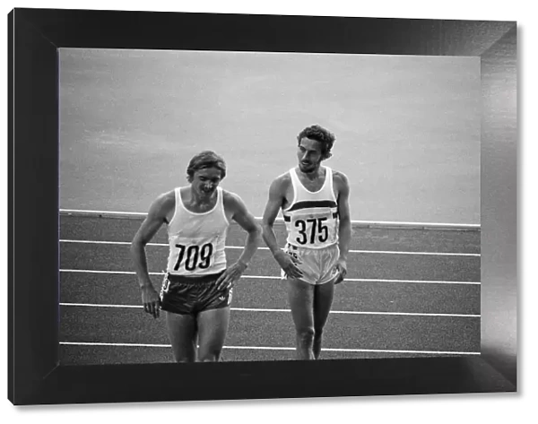 The 1976 Summer Olympics in Montreal, Canada. Pictured, the 800 metres Semi Final