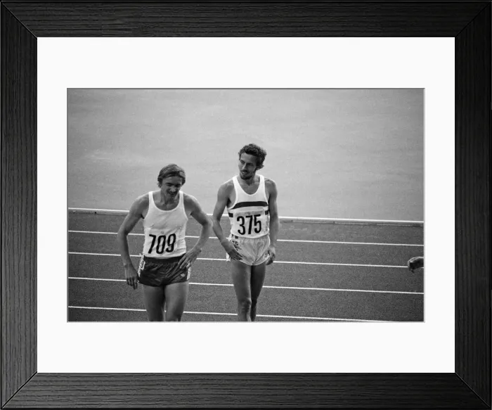 Framed Print : The 1976 Summer Olympics in Montreal, Canada. Pictured, the 800 metres Semi Final Framed Print : The 1976 Summer Olympics in Montreal, Canada. Pictured, the 800 metres Semi Final