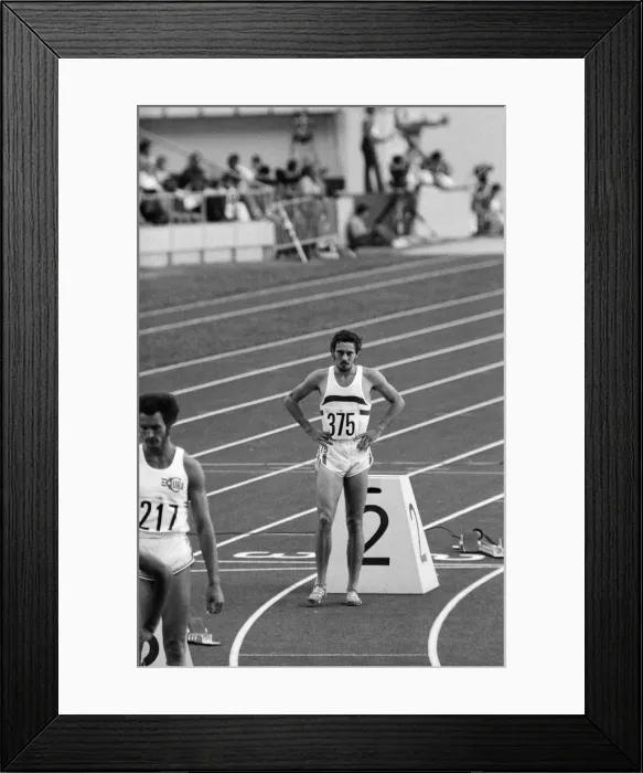 Framed Print : The 1976 Summer Olympics in Montreal, Canada. Pictured, the 800 metres Semi Final Framed Print : The 1976 Summer Olympics in Montreal, Canada. Pictured, the 800 metres Semi Final