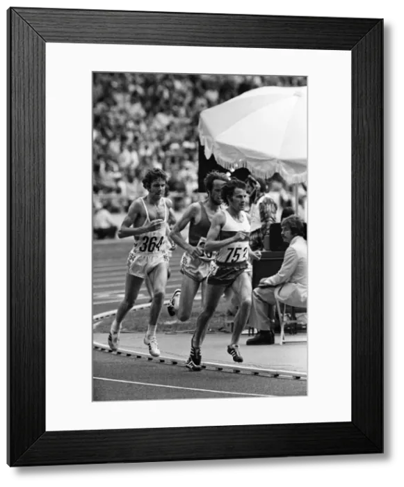 Framed Print : The 1976 Summer Olympics in Montreal, Canada. Pictured, the mens 10, 000 metres race Framed Print : The 1976 Summer Olympics in Montreal, Canada. Pictured, the mens 10, 000 metres race