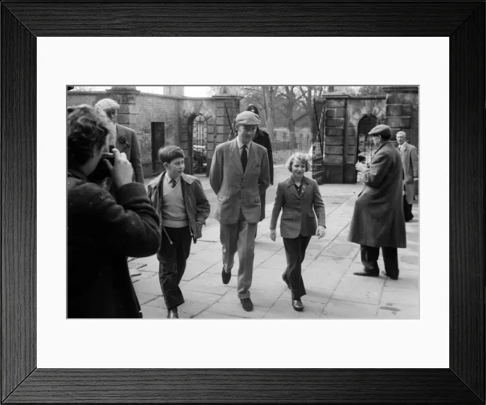 Framed Print : The Royal family at the Badminton Horse Trials. Pictured Framed Print : The Royal family at the Badminton Horse Trials. Pictured