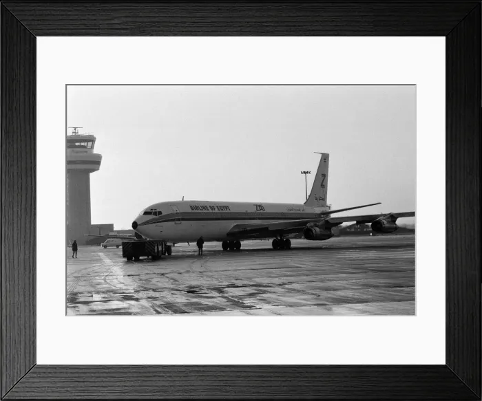 Framed Print : In the early hours of this morning a huge freight plane was loaded up at Gatwick Airport Framed Print : In the early hours of this morning a huge freight plane was loaded up at Gatwick Airport