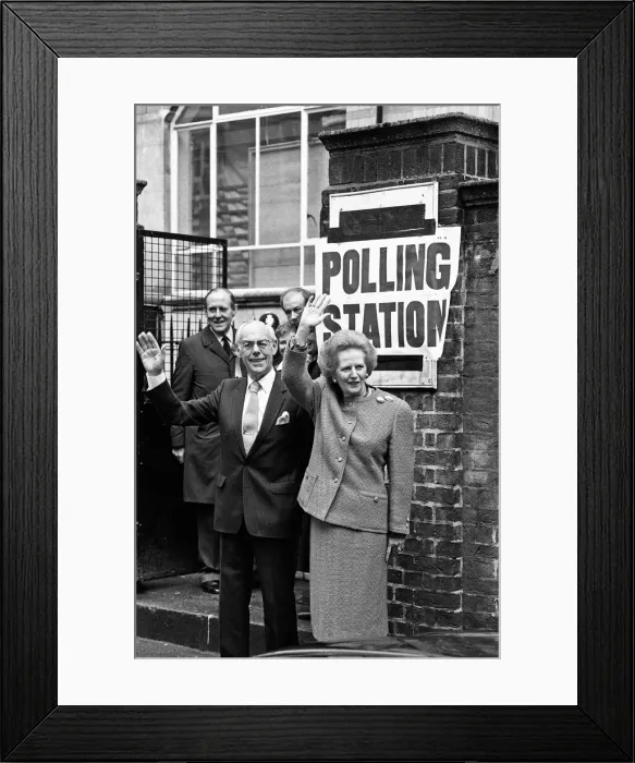 Framed Print : British Conservative Prime Minister, Margaret Thatcher Framed Print : British Conservative Prime Minister, Margaret Thatcher