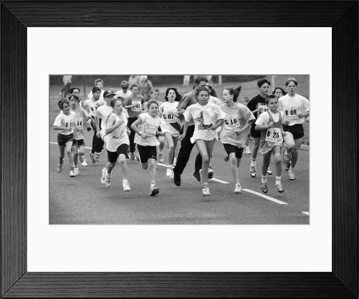 Framed Print : Bracknell Half Marathon, Sunday 7th June 1992 Framed Print : Bracknell Half Marathon, Sunday 7th June 1992