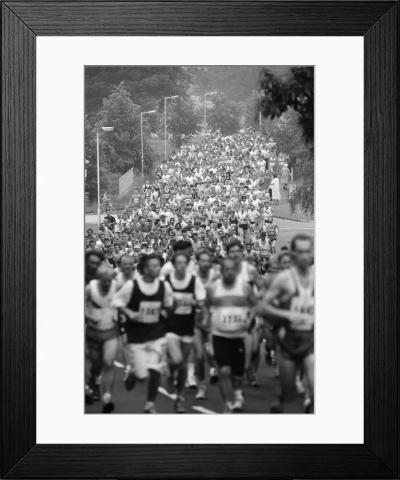 Framed Print : Bracknell Half Marathon, Sunday 7th June 1992 Framed Print : Bracknell Half Marathon, Sunday 7th June 1992