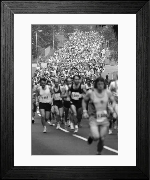Framed Print : Bracknell Half Marathon, Sunday 7th June 1992 Framed Print : Bracknell Half Marathon, Sunday 7th June 1992
