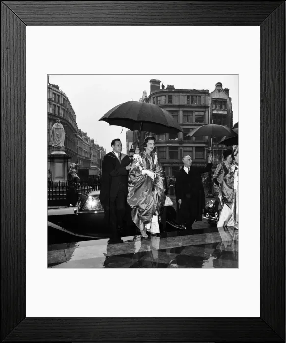 Framed Print : Members of the Royal Family attend a dedication of the Chapel of the Most Excellent Order Framed Print : Members of the Royal Family attend a dedication of the Chapel of the Most Excellent Order