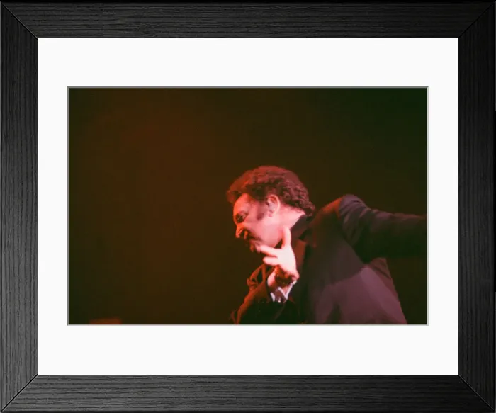 Framed Print : Tom Jones, (singer from Wales) performs at The Cardiff International Arena (The CIA Framed Print : Tom Jones, (singer from Wales) performs at The Cardiff International Arena (The CIA