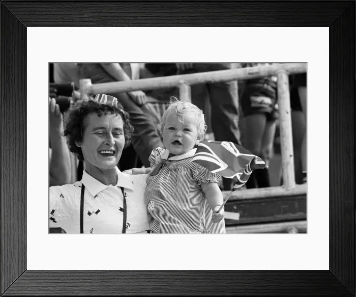 Framed Print : The carrier HMS Invincible sailed home from the Falklands to a tumultuous welcome Framed Print : The carrier HMS Invincible sailed home from the Falklands to a tumultuous welcome