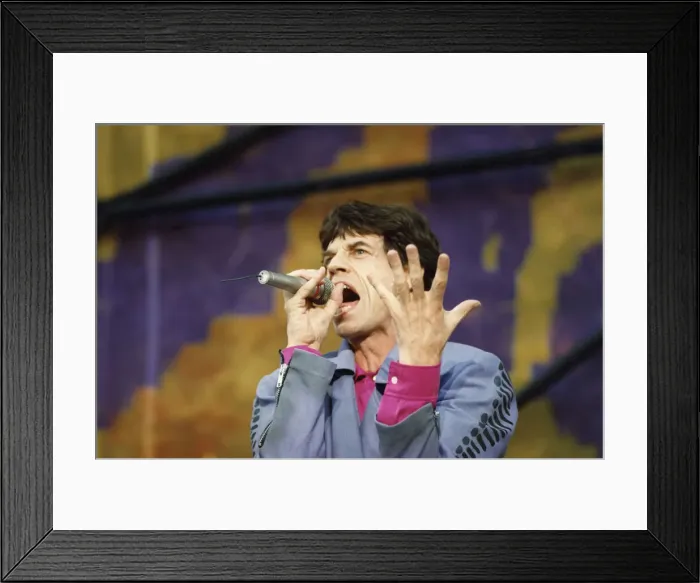 Framed Print : The Rolling Stones perform at St Jamess Park, Newcastle Framed Print : The Rolling Stones perform at St Jamess Park, Newcastle