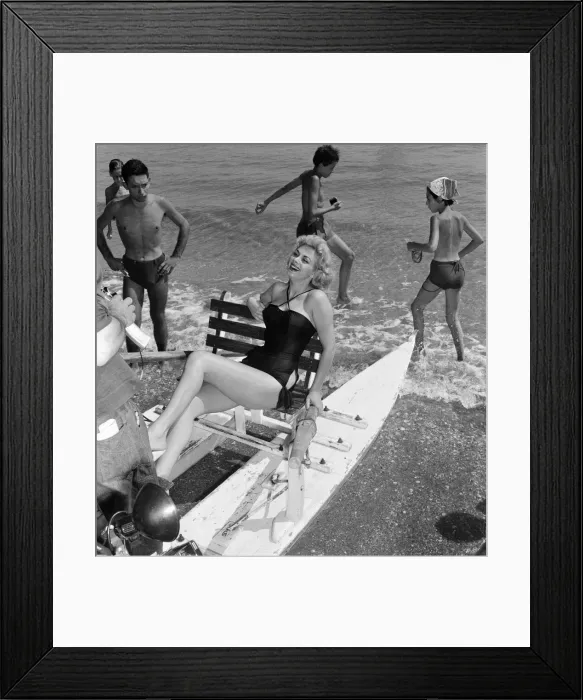 Framed Print : 1956 Venice Film Festival, Friday 31st August 1956. Our Picture Shows