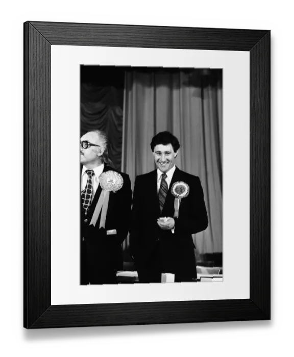 Framed Print : Coventry North West By-election, due to the death of the incumbent Maurice Edelman