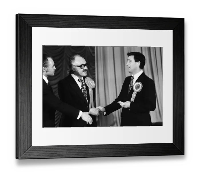 Framed Print : Coventry North West By-election, due to the death of the incumbent Maurice Edelman Framed Print : Coventry North West By-election, due to the death of the incumbent Maurice Edelman