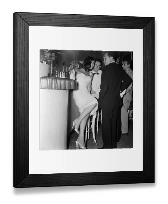 Framed Print : 1956 Venice Film Festival, Friday 31st August 1956. Our Picture Shows Framed Print : 1956 Venice Film Festival, Friday 31st August 1956. Our Picture Shows