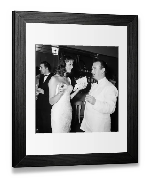 Framed Print : 1956 Venice Film Festival, Friday 31st August 1956. Our Picture Shows