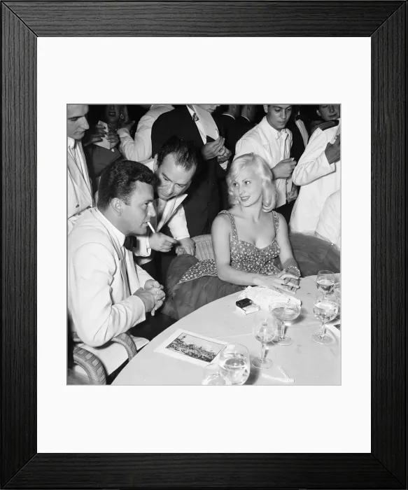 Framed Print : 1956 Venice Film Festival, Friday 31st August 1956. Our Picture Shows Framed Print : 1956 Venice Film Festival, Friday 31st August 1956. Our Picture Shows