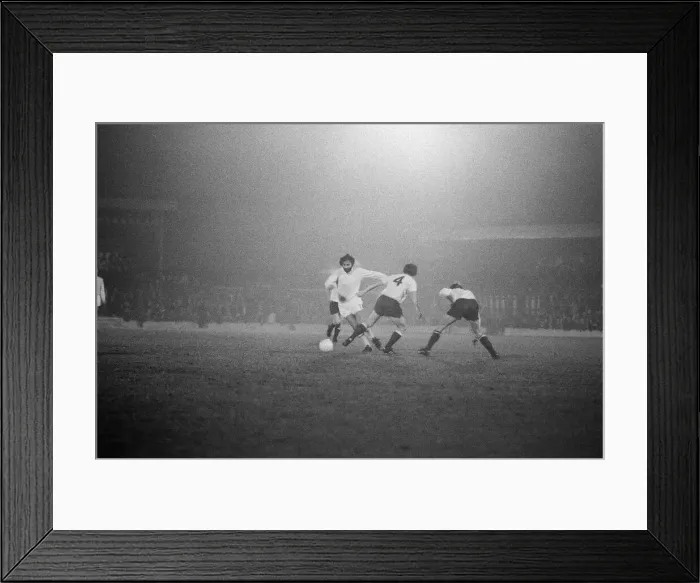 Framed Print : George Best plays in the Paul Aimson Bury FC testimonial Framed Print : George Best plays in the Paul Aimson Bury FC testimonial