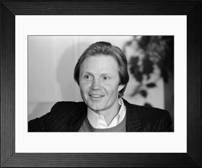 Framed Print : Actor Jon Voight. 17th March 1983