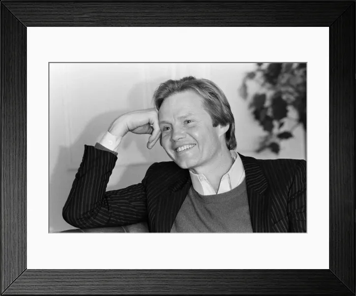 Framed Print : Actor Jon Voight. 17th March 1983