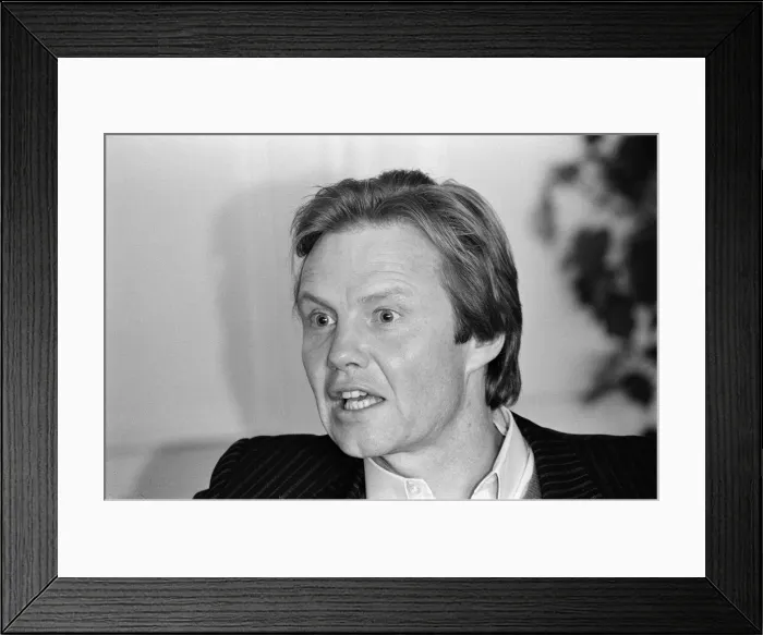 Framed Print : Actor Jon Voight. 17th March 1983 Framed Print : Actor Jon Voight. 17th March 1983