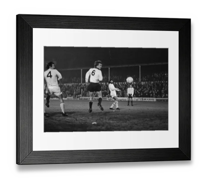 Framed Print : George Best plays in the Paul Aimson Bury FC testimonial Framed Print : George Best plays in the Paul Aimson Bury FC testimonial