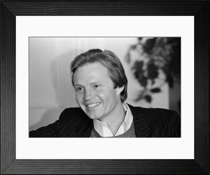 Framed Print : Actor Jon Voight. 17th March 1983 Framed Print : Actor Jon Voight. 17th March 1983