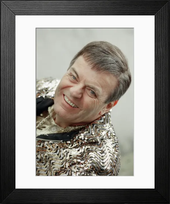 Framed Print : Tony Blackburn, pictured in Wales in 1996. Antony Kenneth Blackburn Framed Print : Tony Blackburn, pictured in Wales in 1996. Antony Kenneth Blackburn