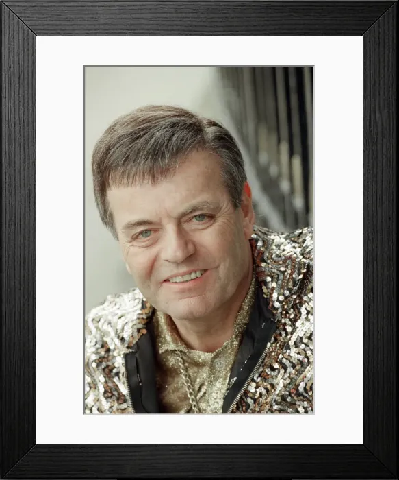 Framed Print : Tony Blackburn, pictured in Wales in 1996. Antony Kenneth Blackburn Framed Print : Tony Blackburn, pictured in Wales in 1996. Antony Kenneth Blackburn