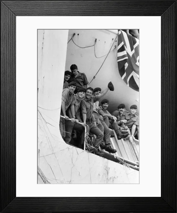 Framed Print : The cruise ship Canberra arrives back at her berth in Southampton Docks Framed Print : The cruise ship Canberra arrives back at her berth in Southampton Docks